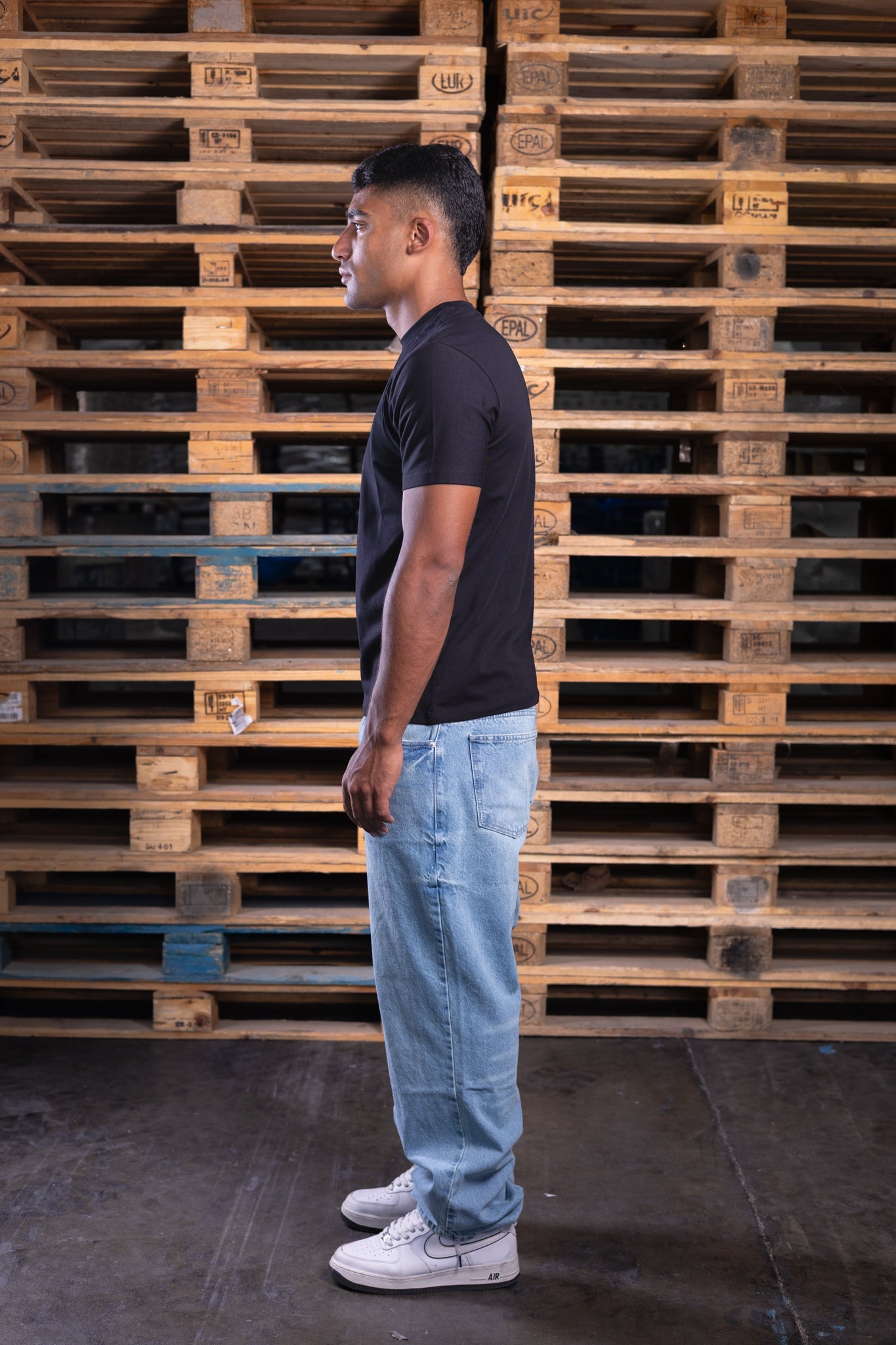 Black essential slim t shirt - DNM.EG
