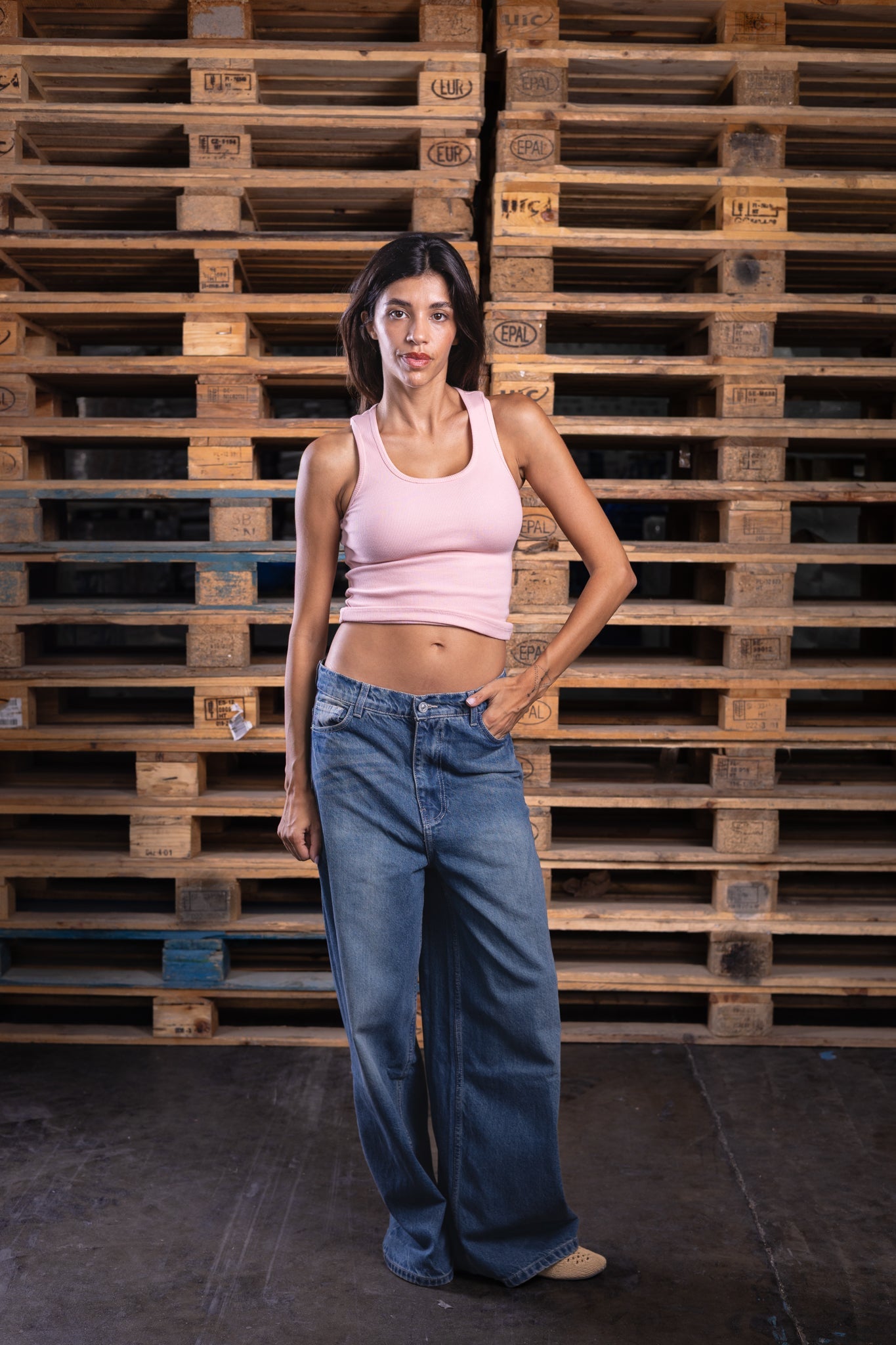 pink on pink top - DNM.EG