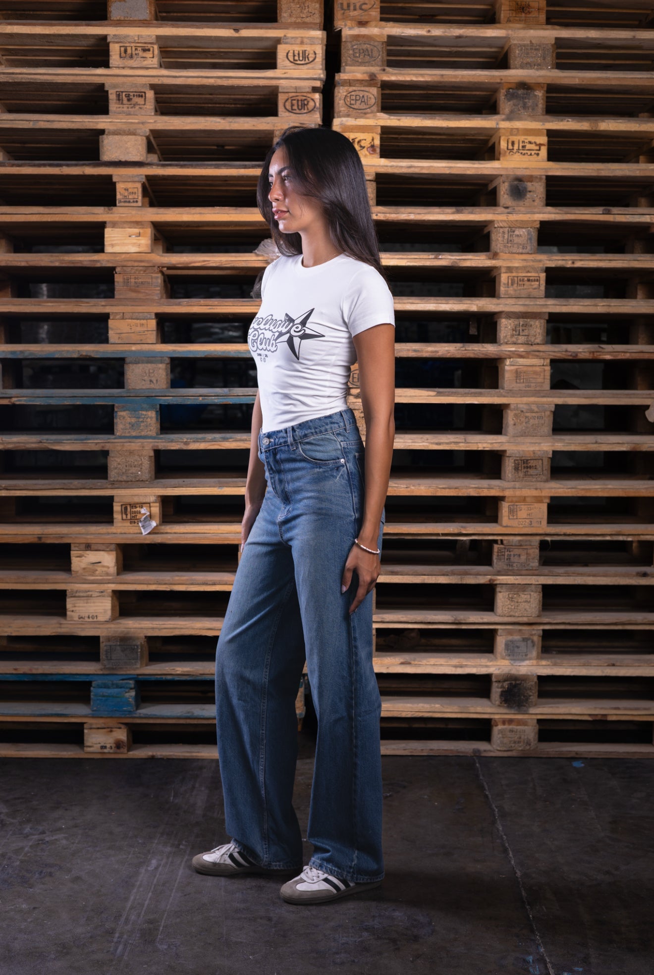 wide leg washed (women) - DNM.EG