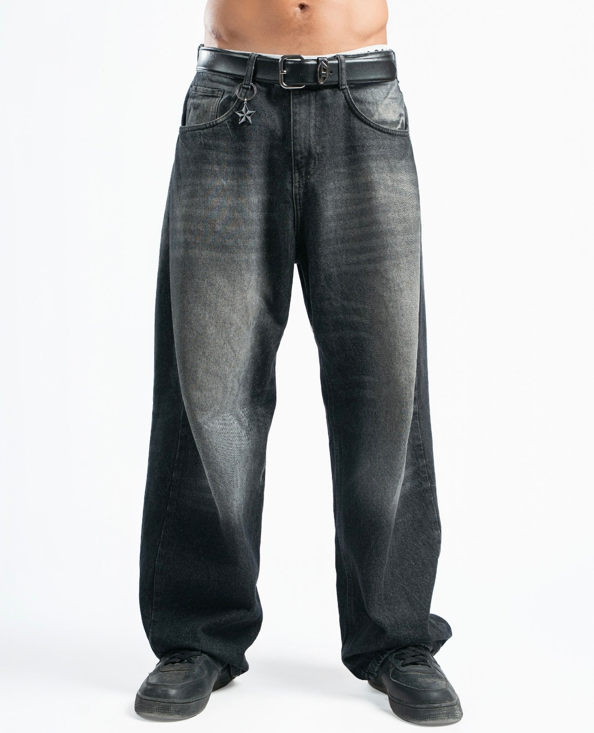 PERFECT BAGGY JEANS (BLACK)
