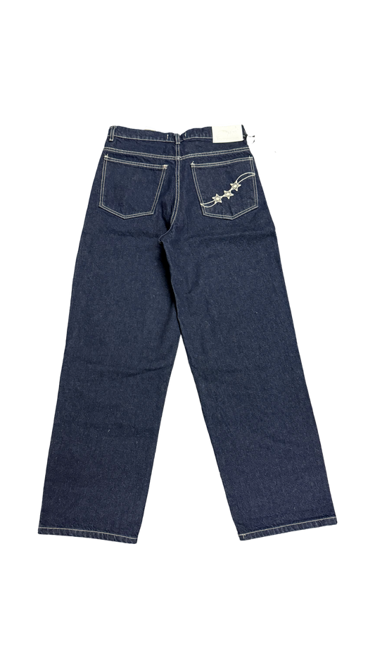 straight raw jeans (men)