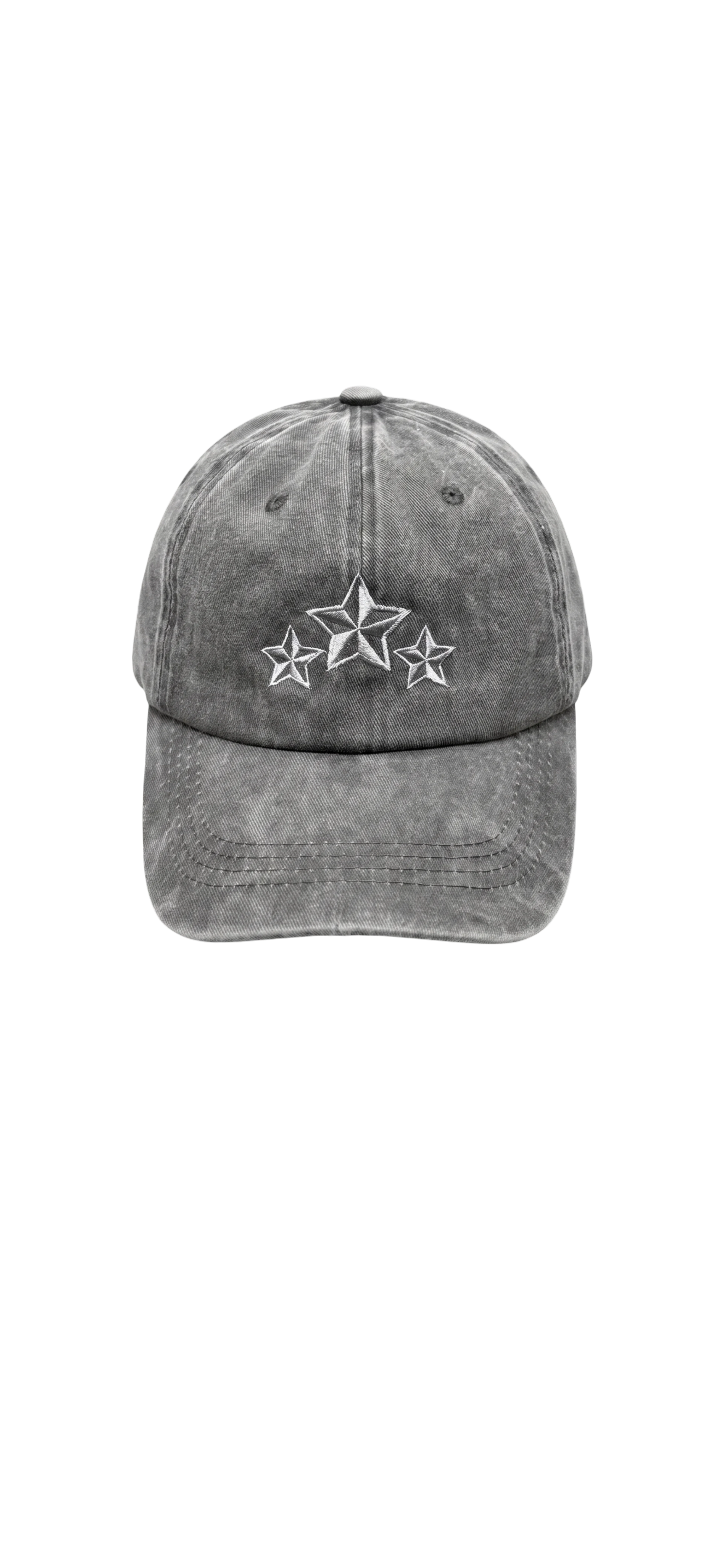 grey washed cap