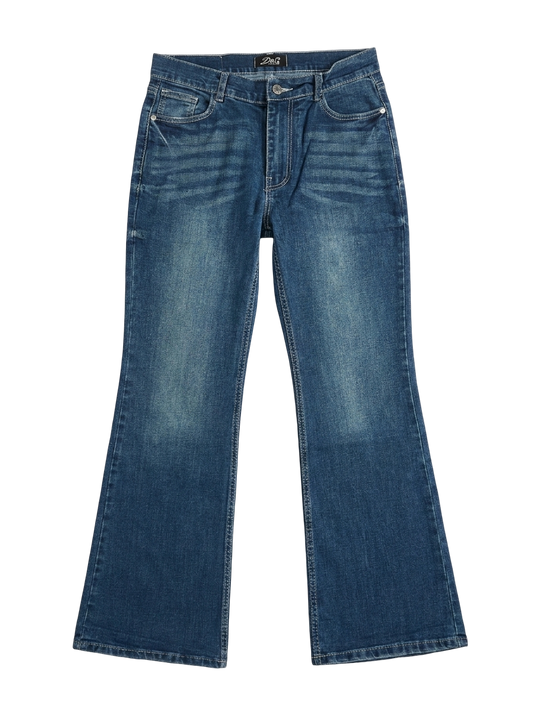 low waist ocean washed denim