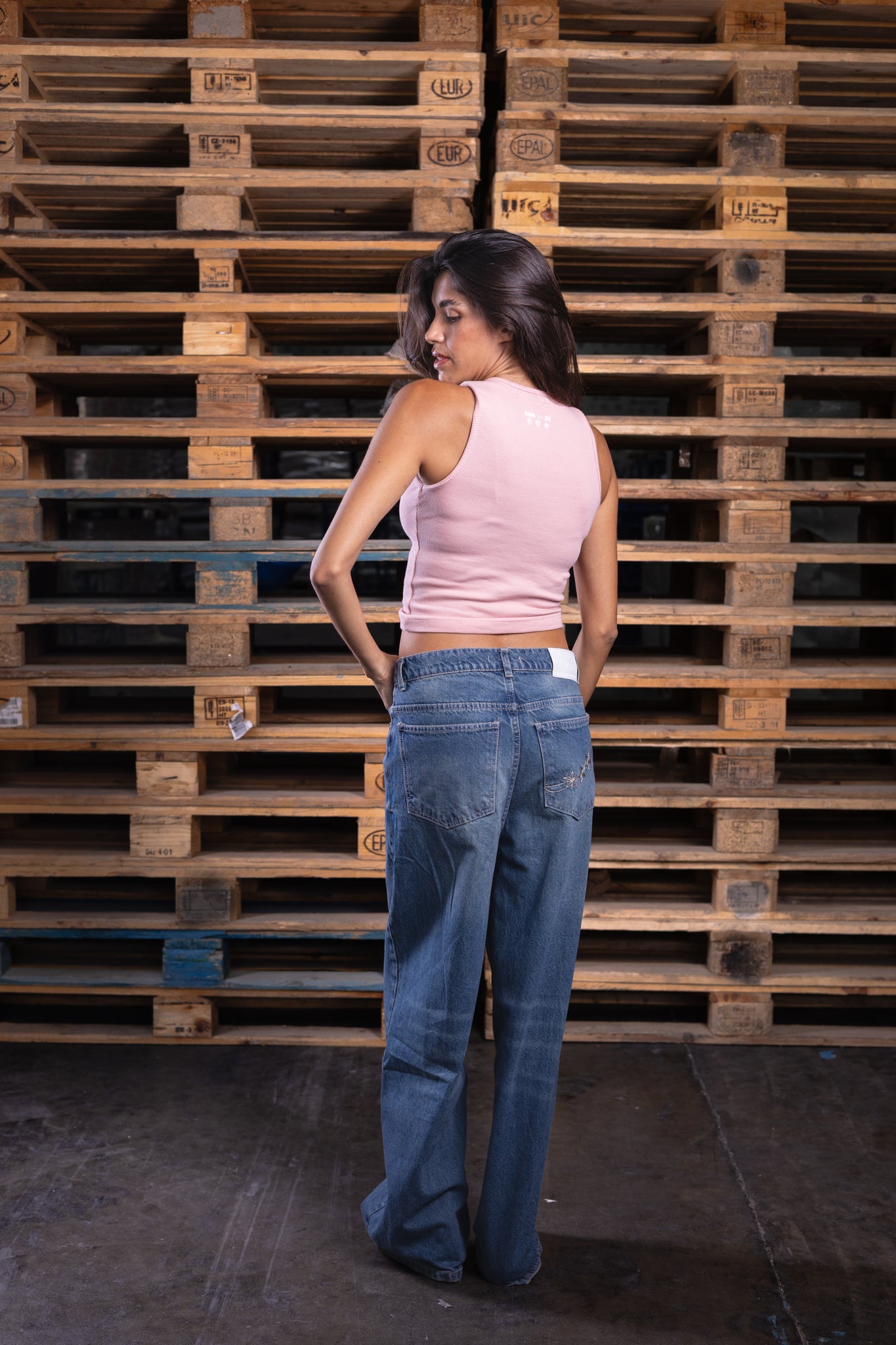 pink on pink top