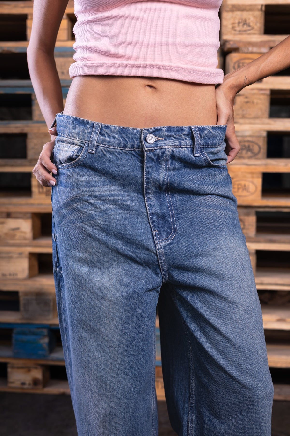 baggy ocean washed (women) - DNM.EG