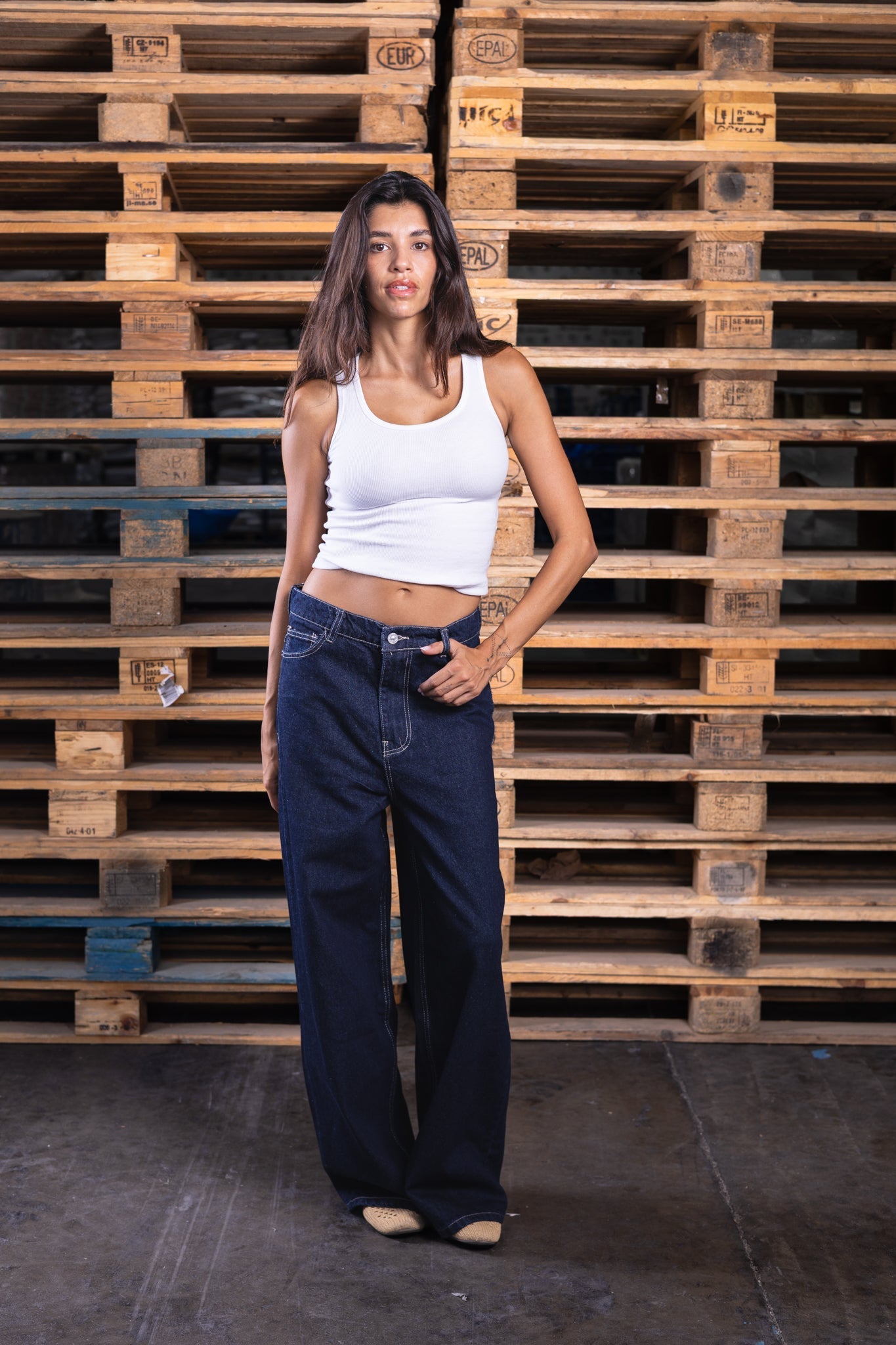 baggy raw jeans (women) - DNM.EG