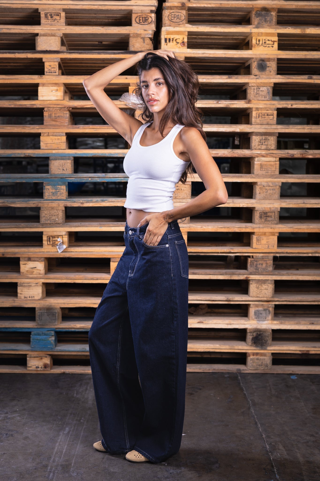 baggy raw jeans (women) - DNM.EG