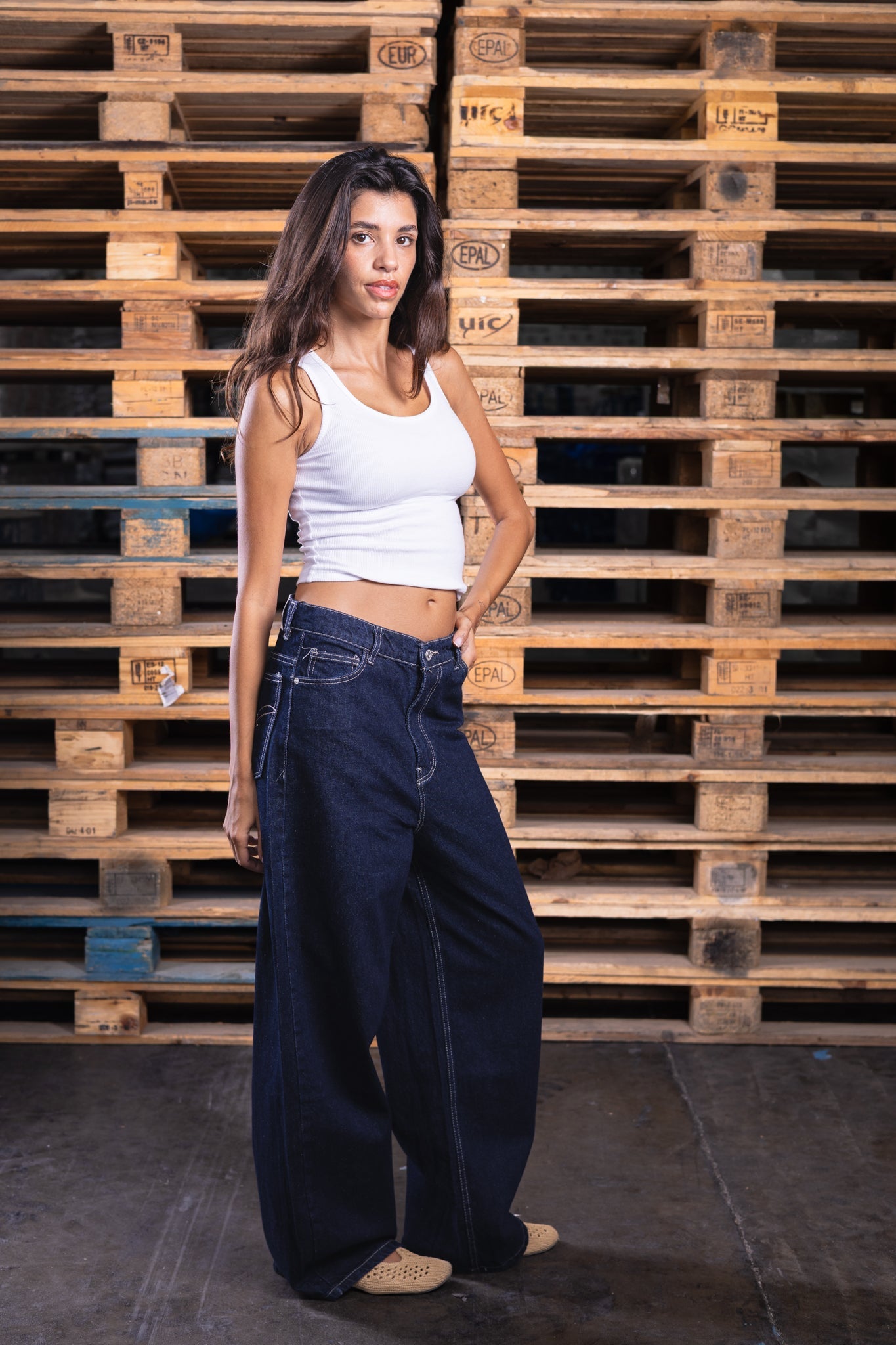baggy raw jeans (women) - DNM.EG