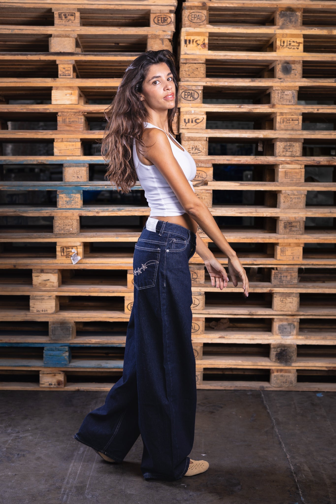 baggy raw jeans (women) - DNM.EG