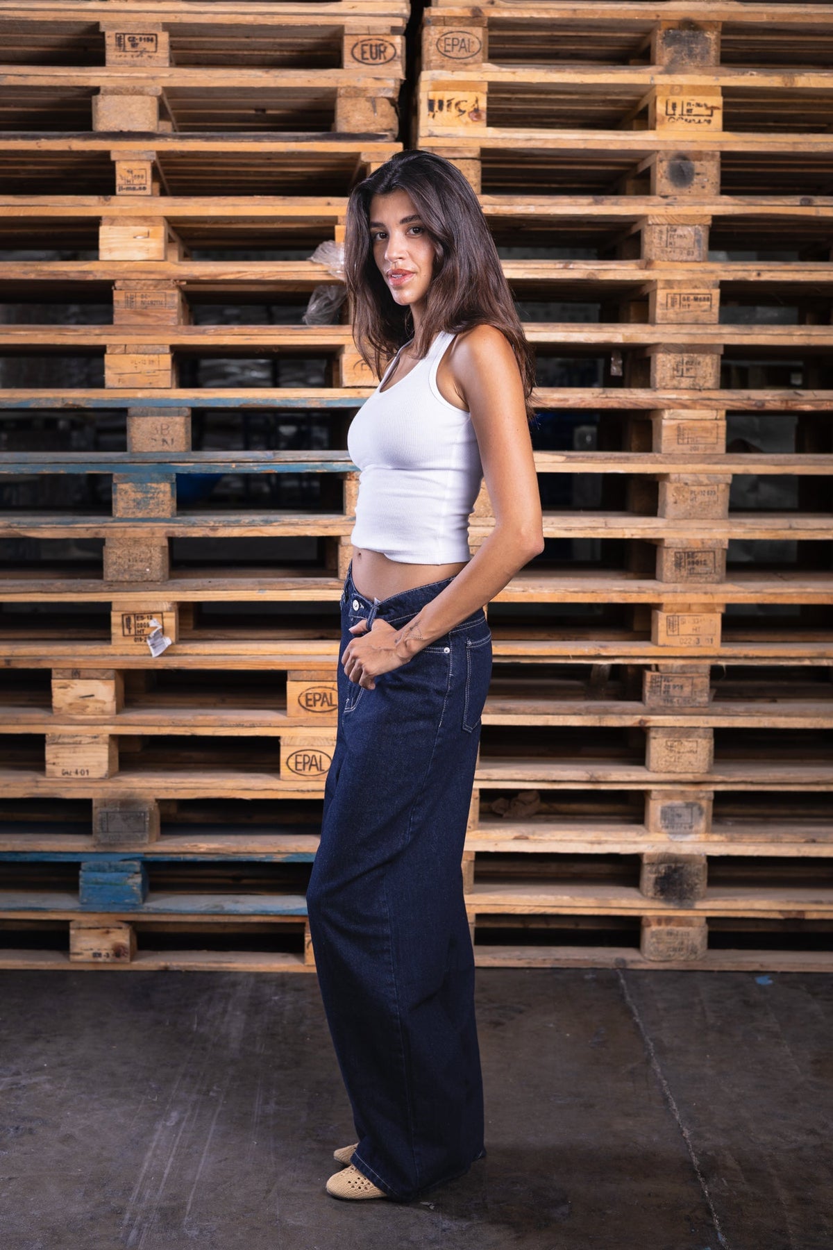baggy raw jeans (women) - DNM.EG