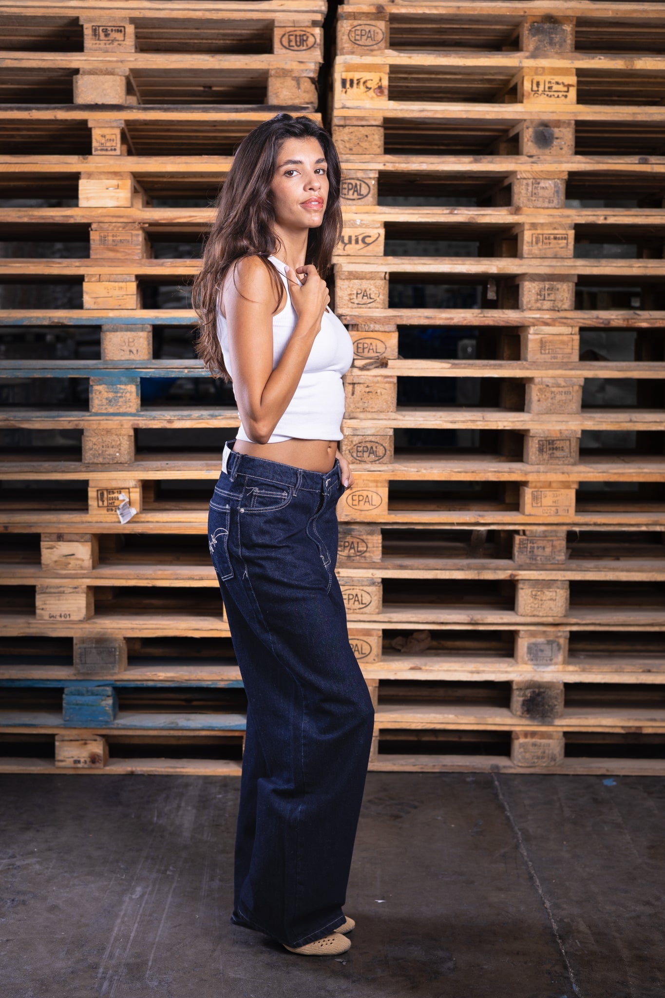 baggy raw jeans (women) - DNM.EG