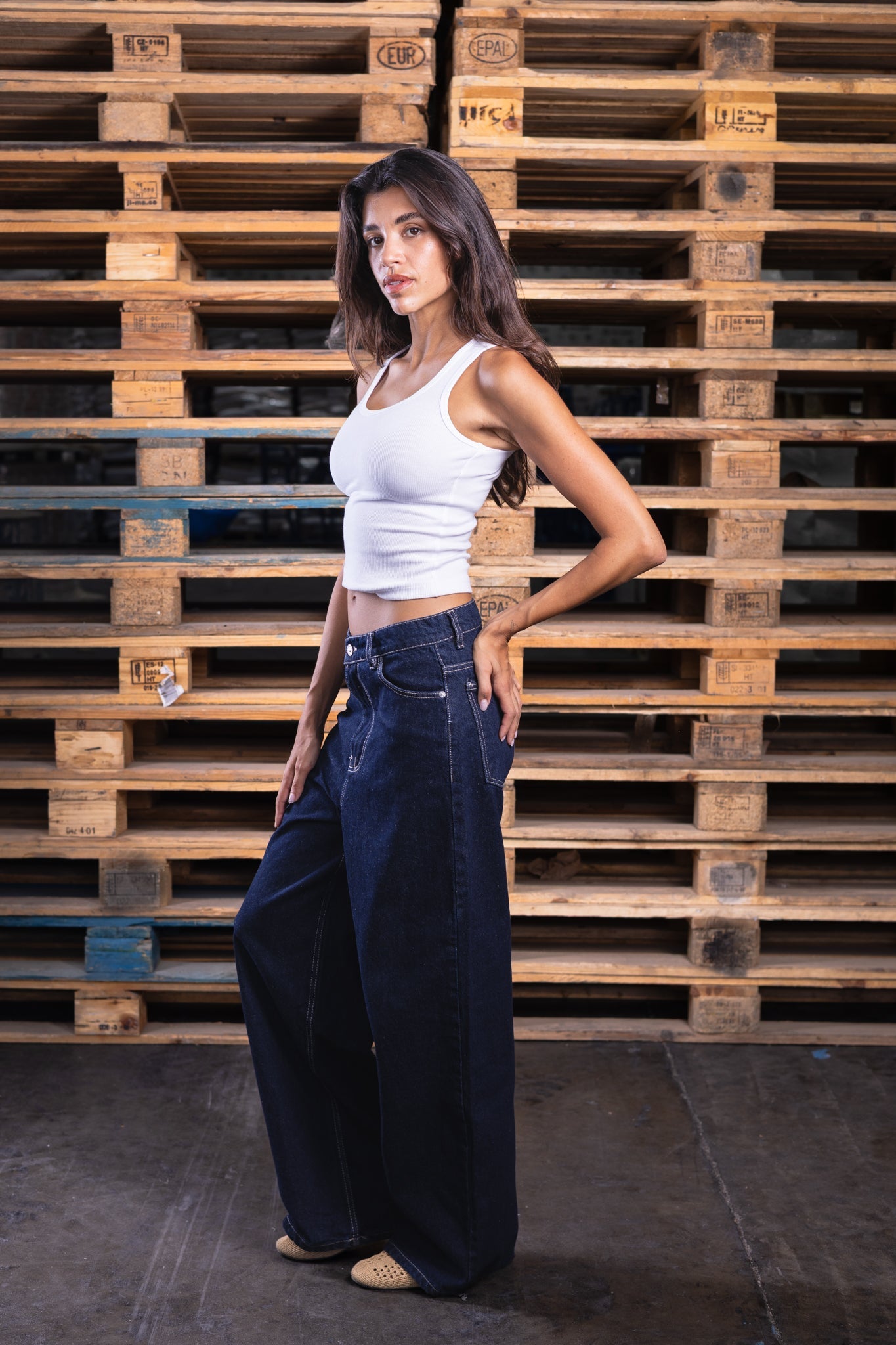 baggy raw jeans (women) - DNM.EG