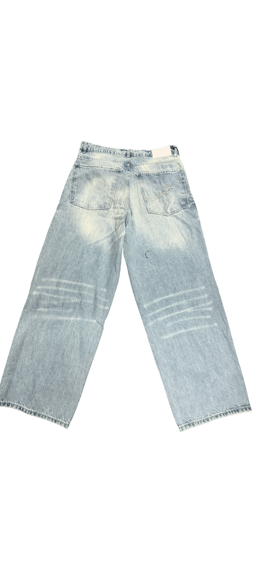 baggy washed iced jeans (men) - DNM.EG