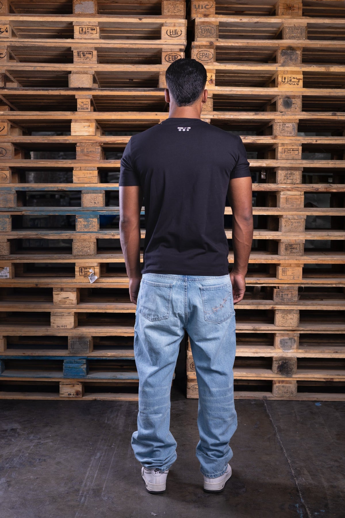 Black essential slim t shirt - DNM.EG