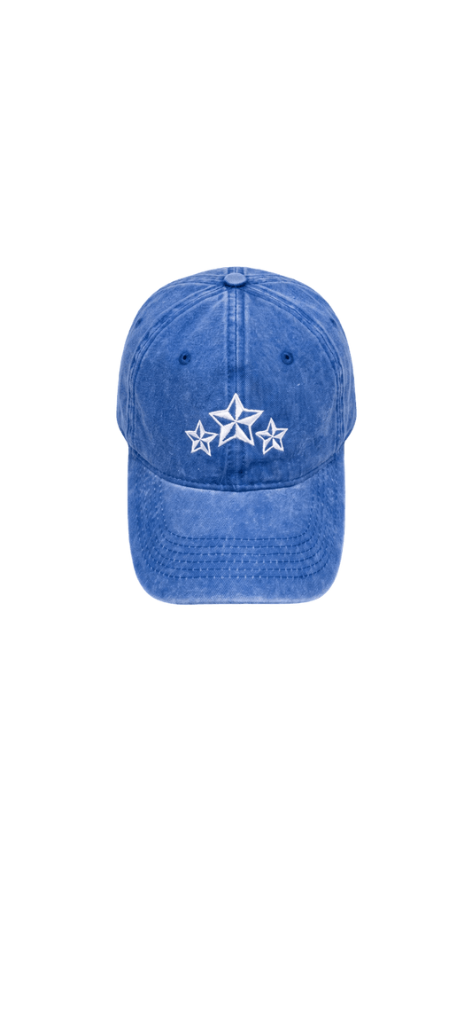blue washed cap - DNM.EG