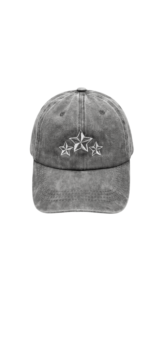 grey washed cap - DNM.EG