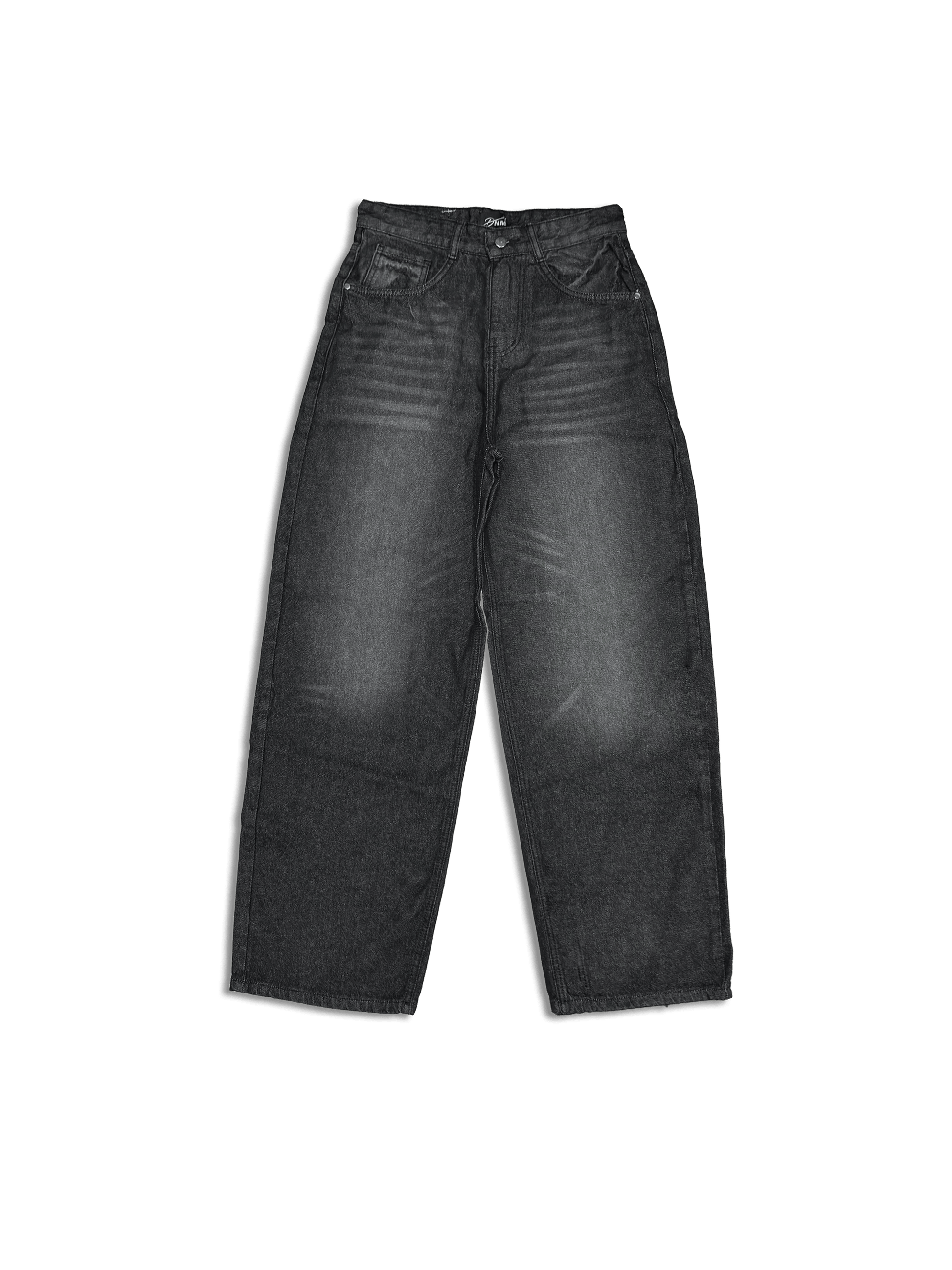 PERFECT BAGGY JEANS (BLACK) - DNM.EG