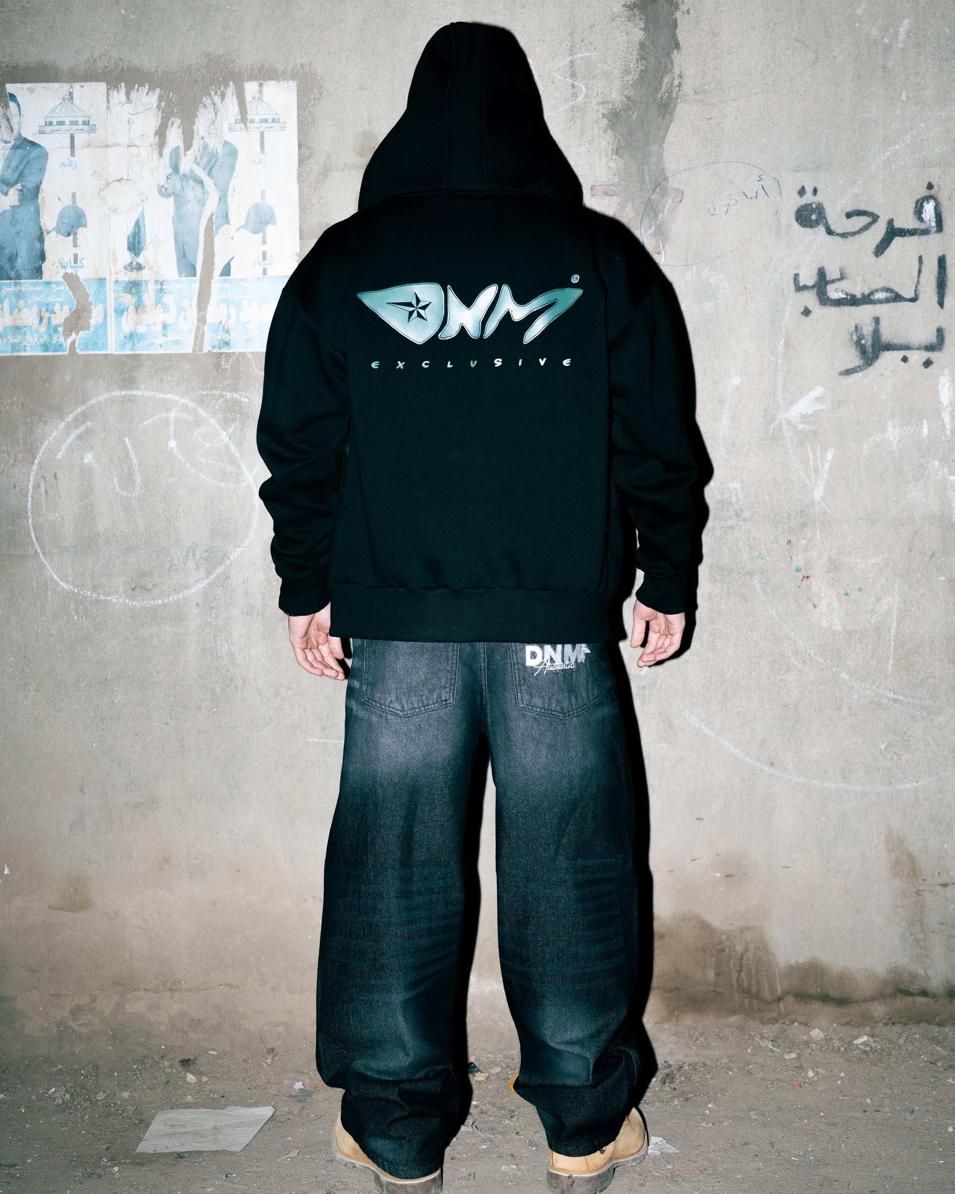 PERFECT BAGGY JEANS (BLACK) - DNM.EG