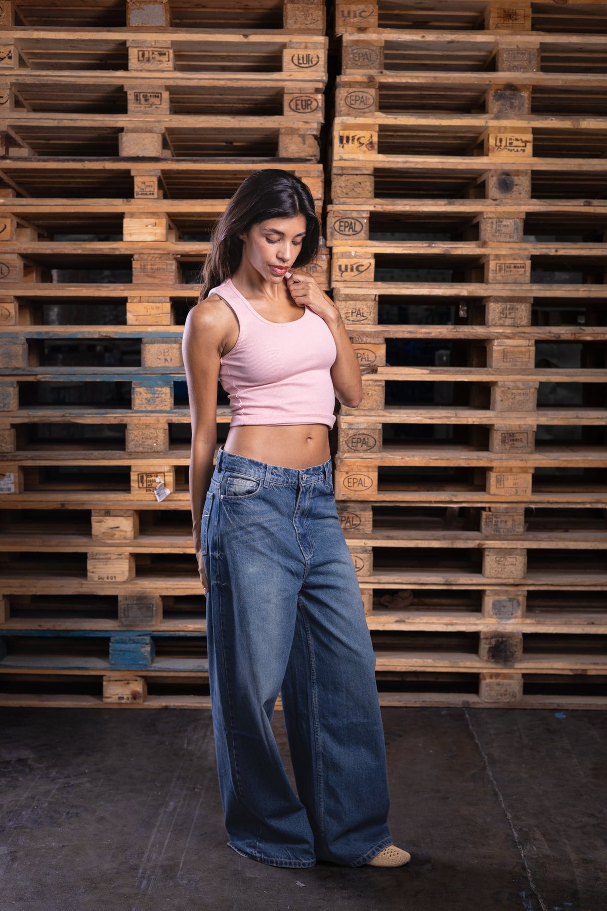 pink on pink top - DNM.EG