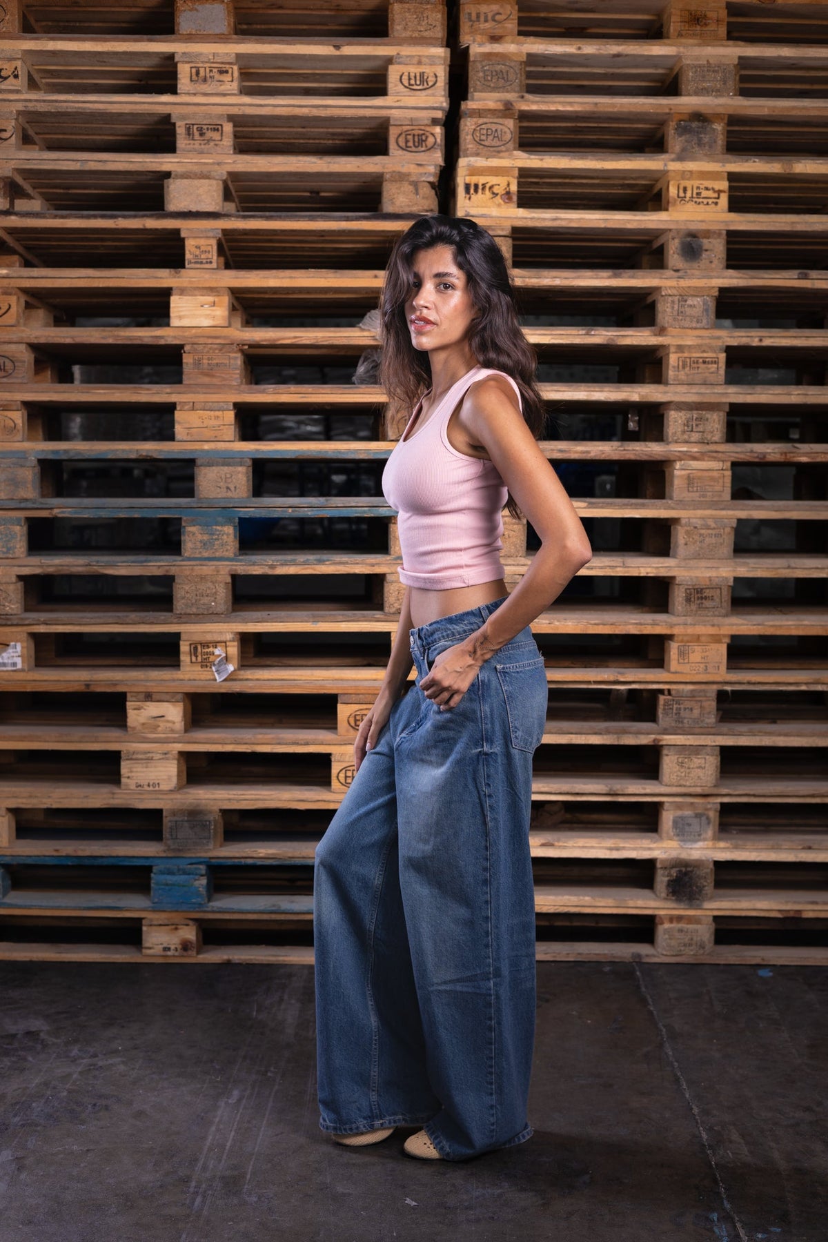 pink on pink top - DNM.EG