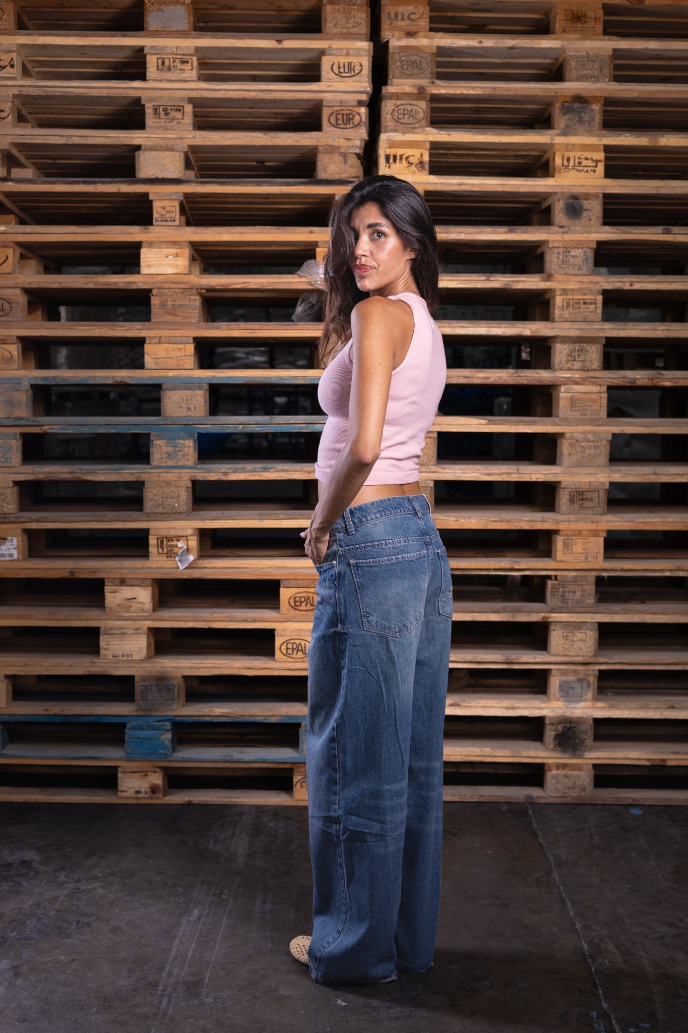 pink on pink top - DNM.EG