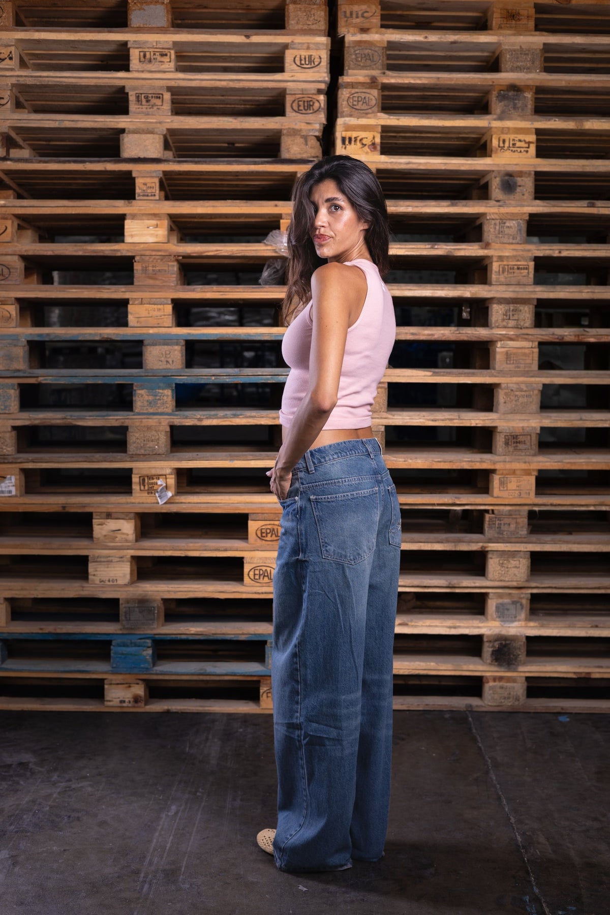 pink on pink top - DNM.EG