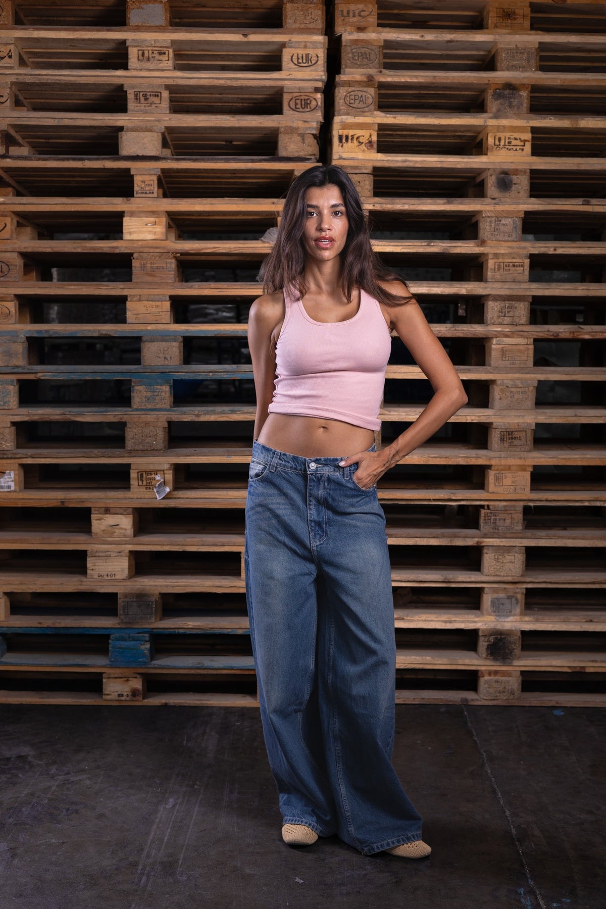 pink on pink top - DNM.EG