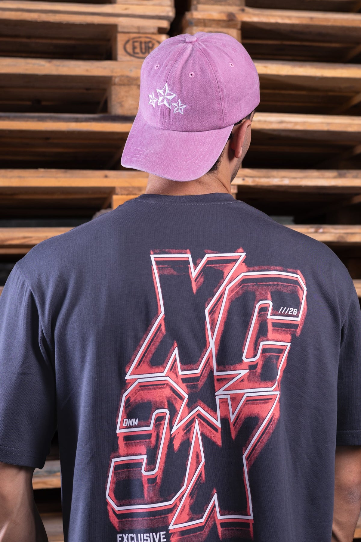 pink washed cap - DNM.EG