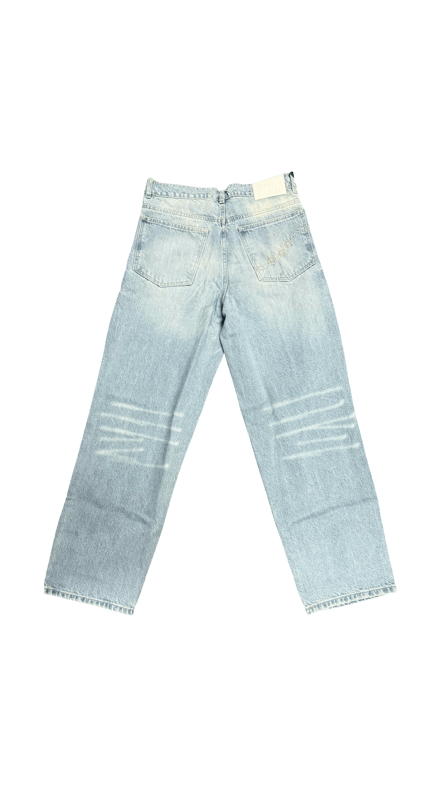 straight washed iced jeans (men) - DNM.EG