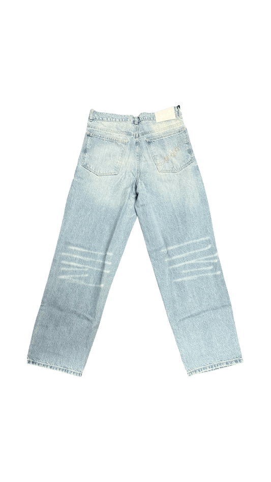 straight washed iced jeans (men) - DNM.EG