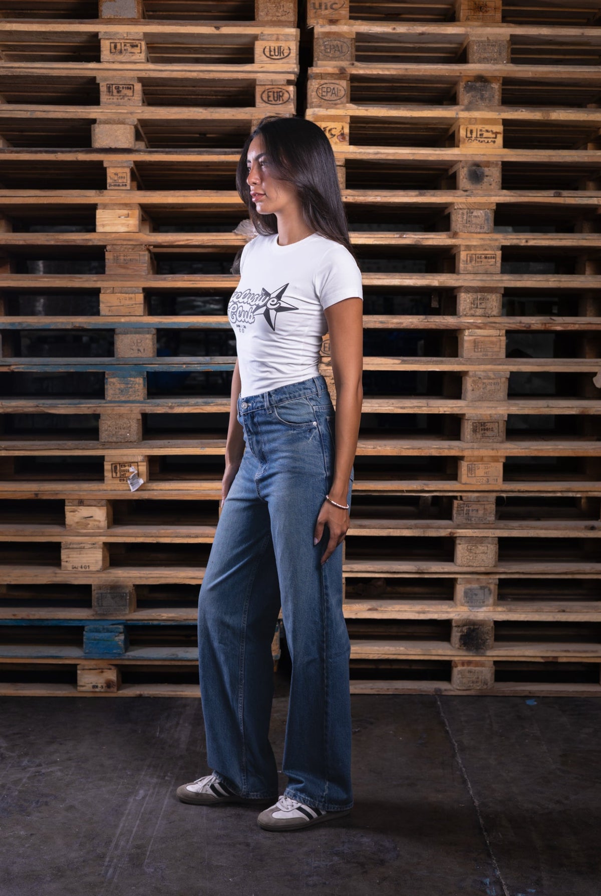 wide leg washed (women) - DNM.EG